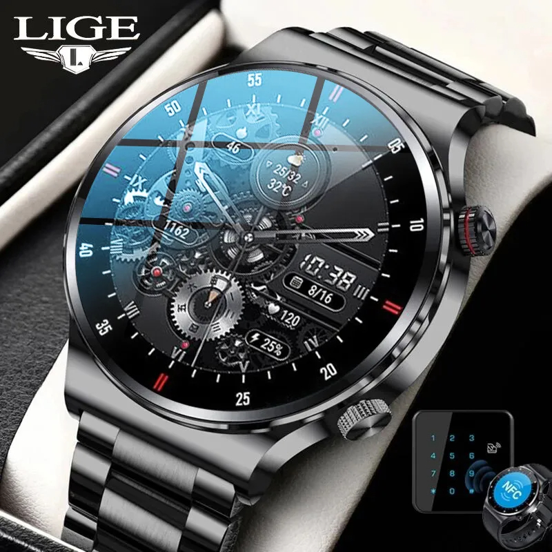 LIGE ECG+PPG Bluetooth Call Sm - огляд і ціна Smartwatch Instagram