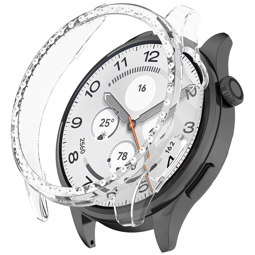 Bling PC Case + Glass Film For - огляд і ціна Android Smartwatch Accessories
