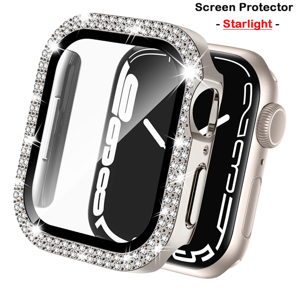 Diamond Cover For Apple watch  - огляд і ціна Smartwatch Band Accessories