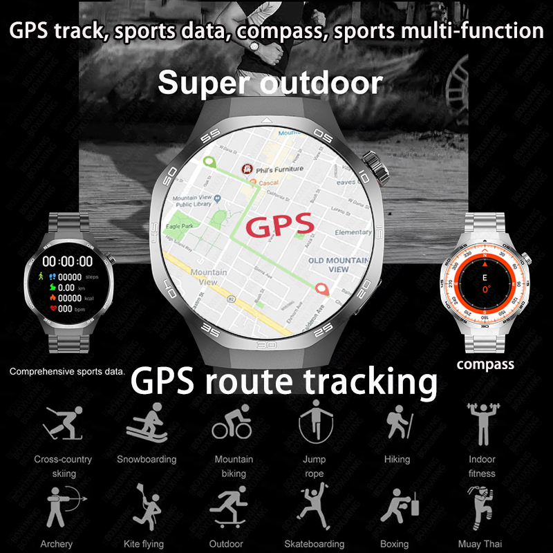 2026 New BOXUXING Watch 5 MAX  - огляд і ціна Smartwatch Face