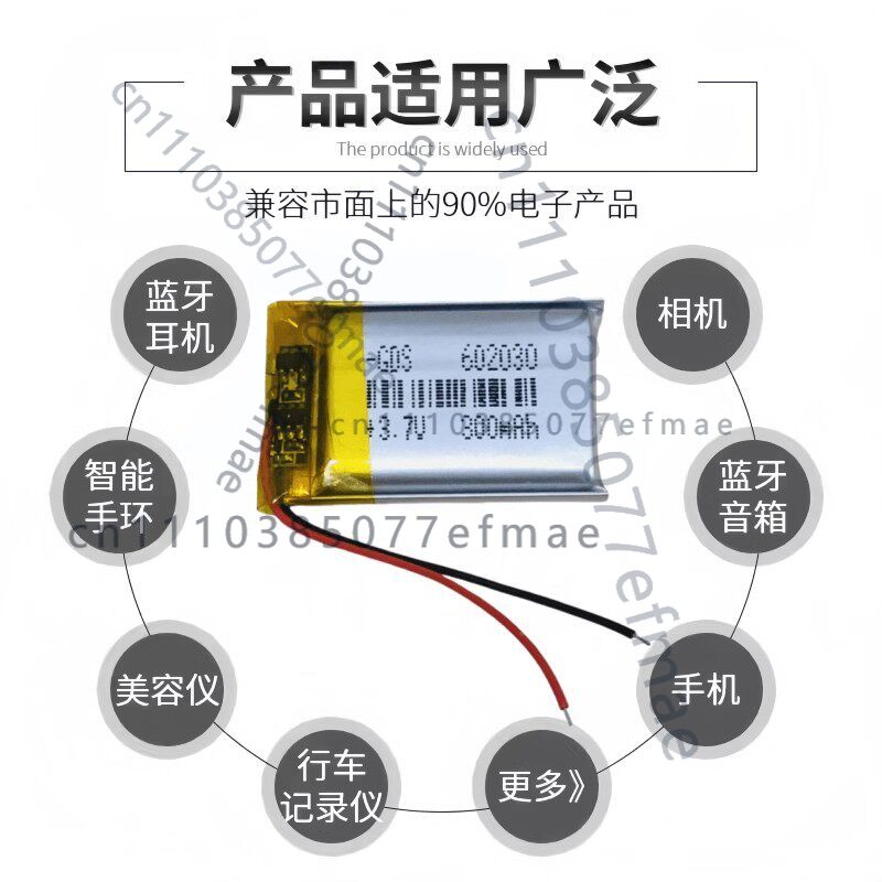 501020 lithium battery, wirele - огляд і ціна Smartwatch Headset