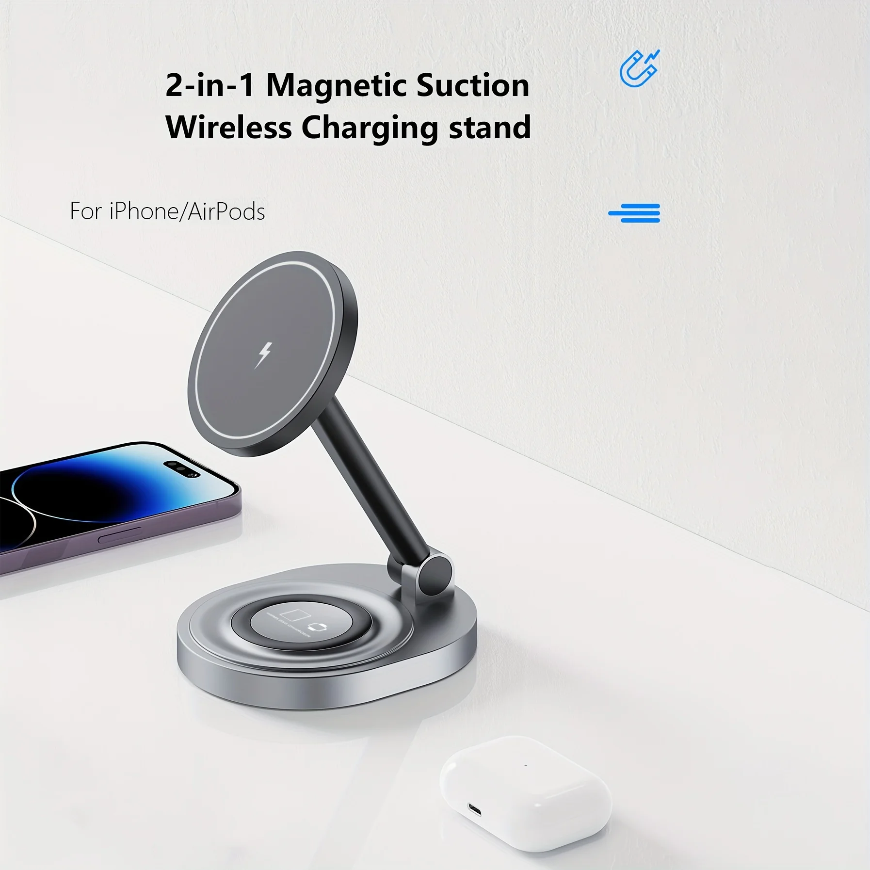 2 In 1 Magnetic Wireless Charg - огляд і ціна Smartwatch X