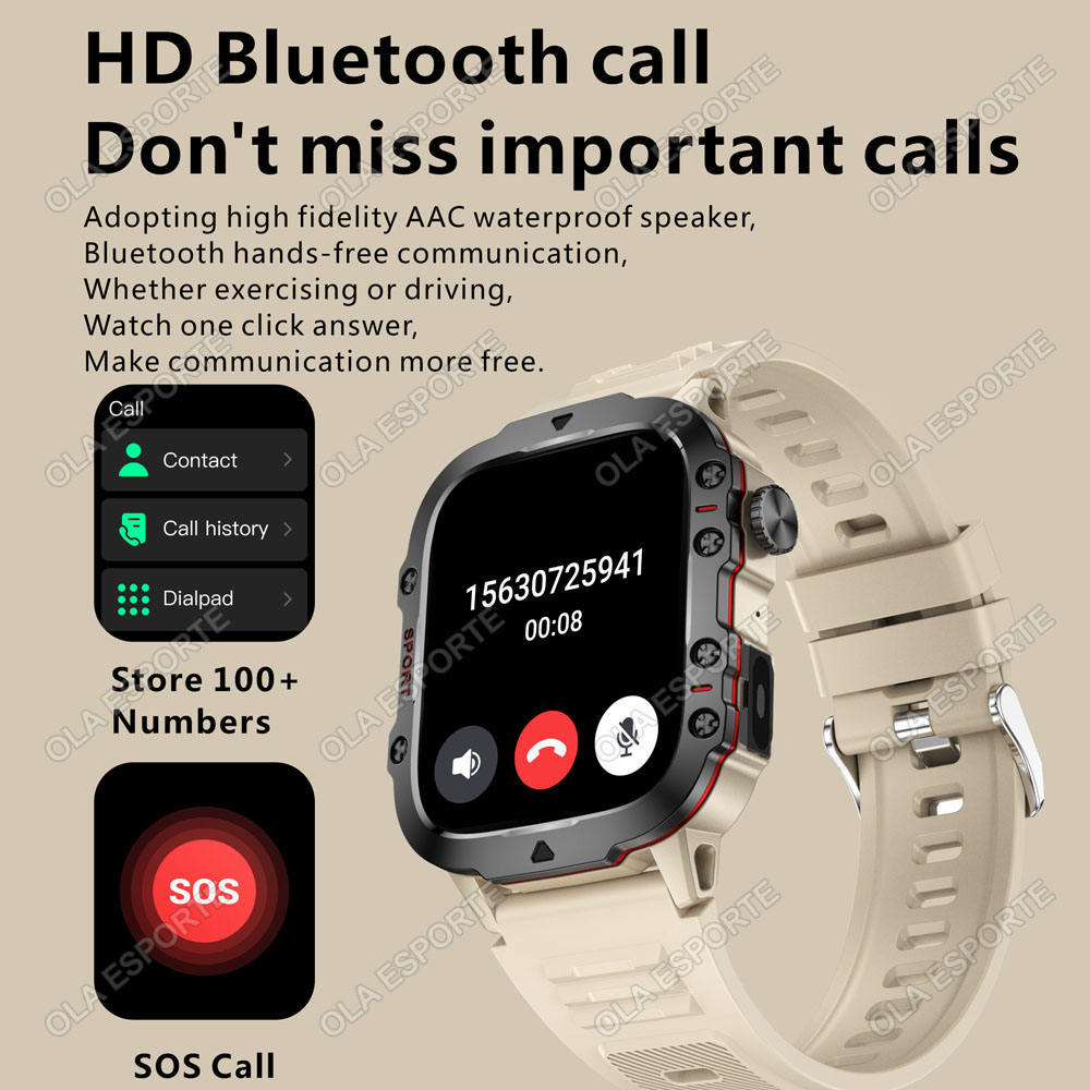 2026 New Military Smart Watch  - огляд і ціна Smartwatch X12