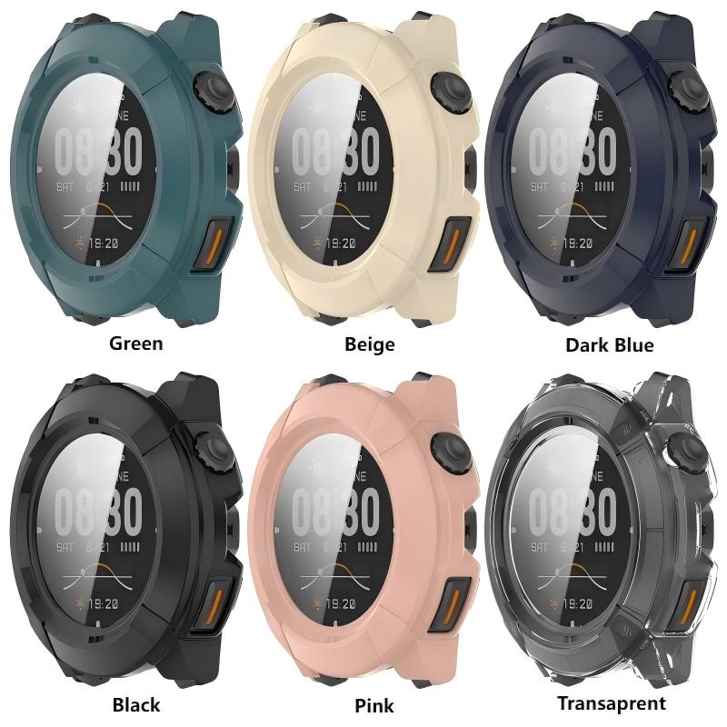 PC+Tempered Glass Case for COR - огляд і ціна Android Smartwatch Accessories