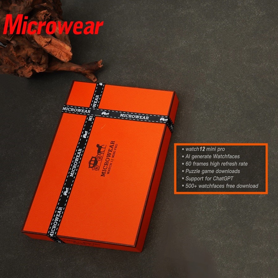 Microwear W12 Mini Pro Smart W - огляд і ціна Smartwatch M Active