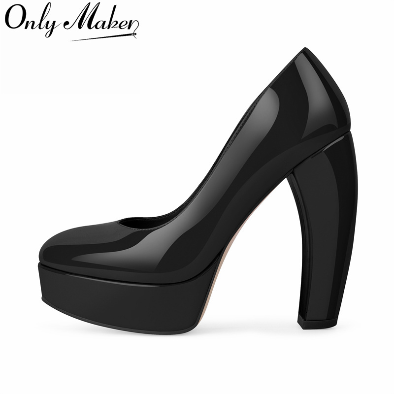 Onlymaker Women Round Toe Plat - огляд і ціна Leather Classic Strap