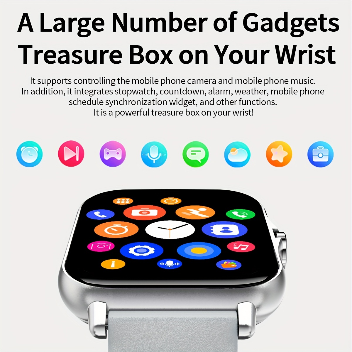 1.83-Inch Smart Watch for Men  - огляд і ціна Smartwatch Instagram