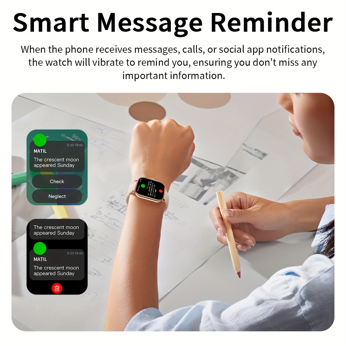 1.83-Inch Smart Watch for Men  - огляд і ціна Smartwatch Instagram