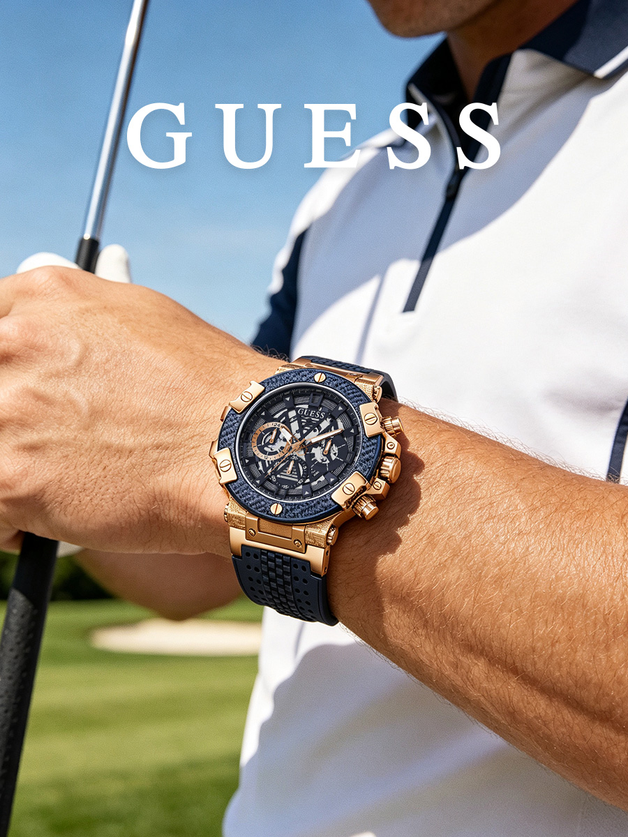Guess Men's Watch Black Silico - огляд і ціна Smartwatch Guess