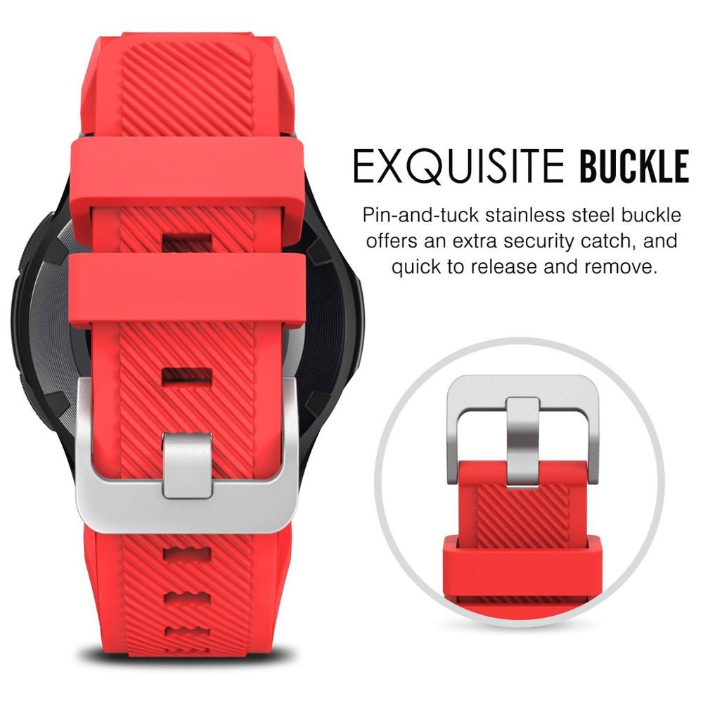 22mm Silicone Strap For Realme - огляд і ціна Fossil Smartwatch Accessories