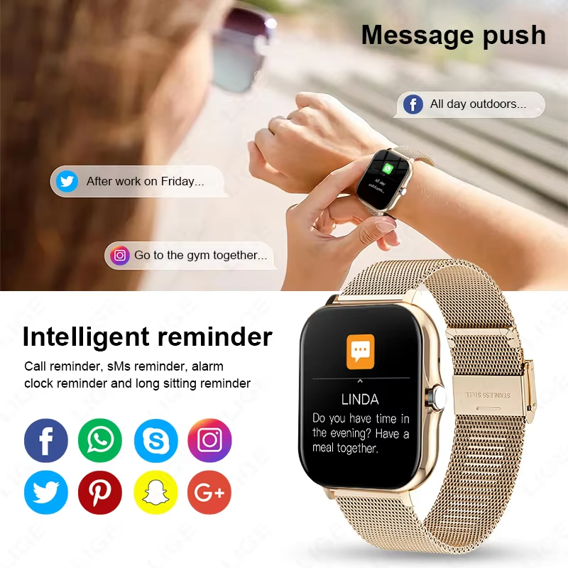 LAXASFIT New Smart Watch Multi - огляд і ціна Smartwatch Instagram