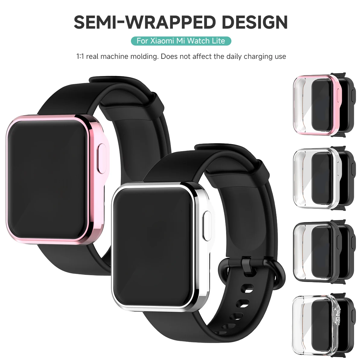 Case for Xiaomi Mi Watch Lite  - огляд і ціна Xiaomi Smartwatch Accessories