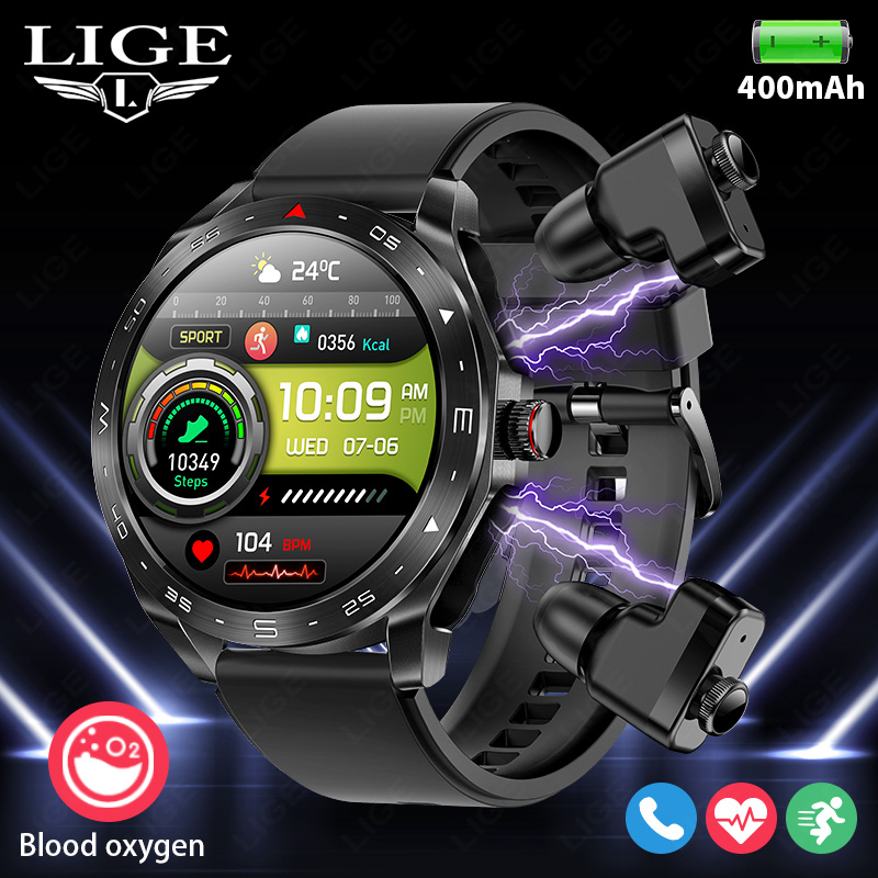 LIGE With Earbuds Bluetooth He - огляд і ціна Smartwatch Headset