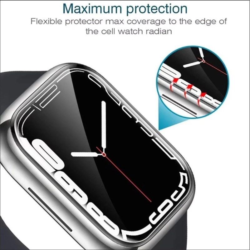 6pcs Screen Protector Film for - огляд і ціна Smartwatch Case